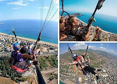 Alanya Paragliding Tour