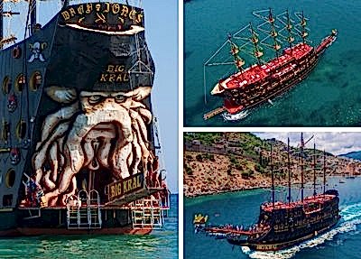 Antalya Big Kral Pirate Boat Trip