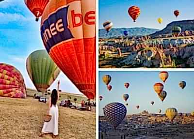Antalya Cappadocia Tour with Hot Air Balloon Flight