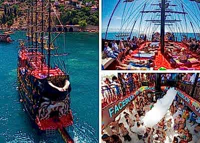 Belek Big Kral Pirate Boat Trip