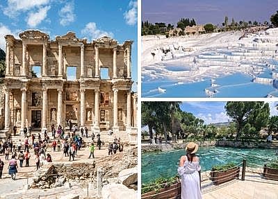 Fethiye Ephesus and Pamukkale Tour