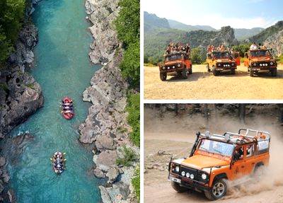 Manavgat Jeep Safari & Rafting