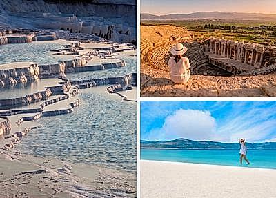 Manavgat Salda Lake & Pamukkale Tour