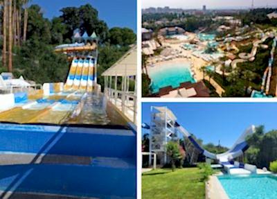 Water Hill Water Park from Belek