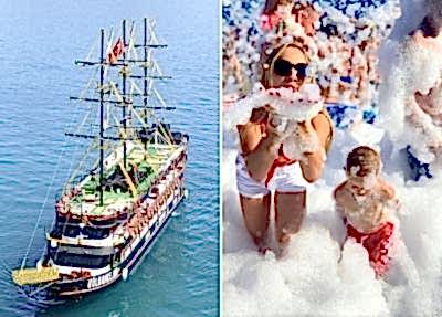 alanya boat trip