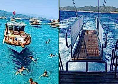 kaş boat trip