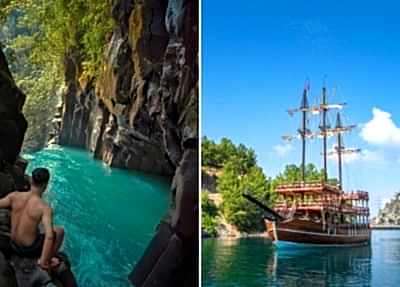 green canyon boat trip from belek